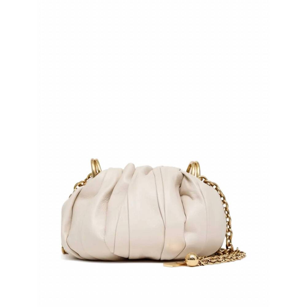 NEW CHLOE women's plisse shoulder bag in milk - Picture 1 of 4